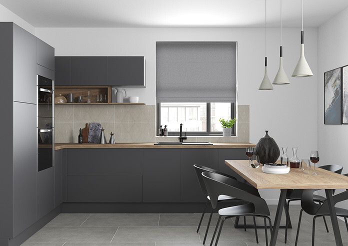 Lana, Grey - Roman Blind - Image 5